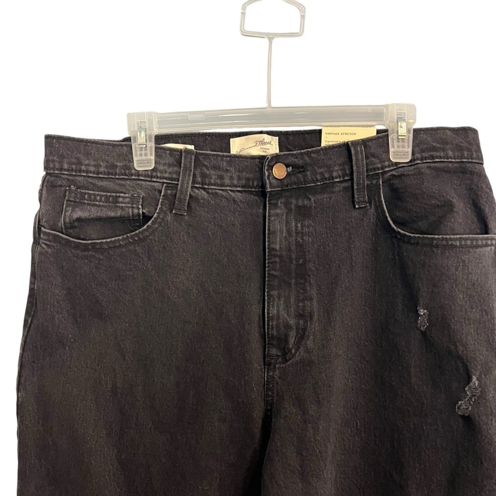 3/$30 ☀️ Universal Threads Vintage Straight Jeans Black - Picture 2 of 6